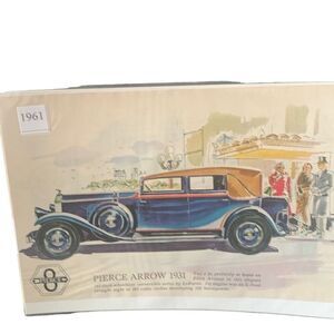 Vintage 1961 Pierce Arrow 1931 Ad Advertisment